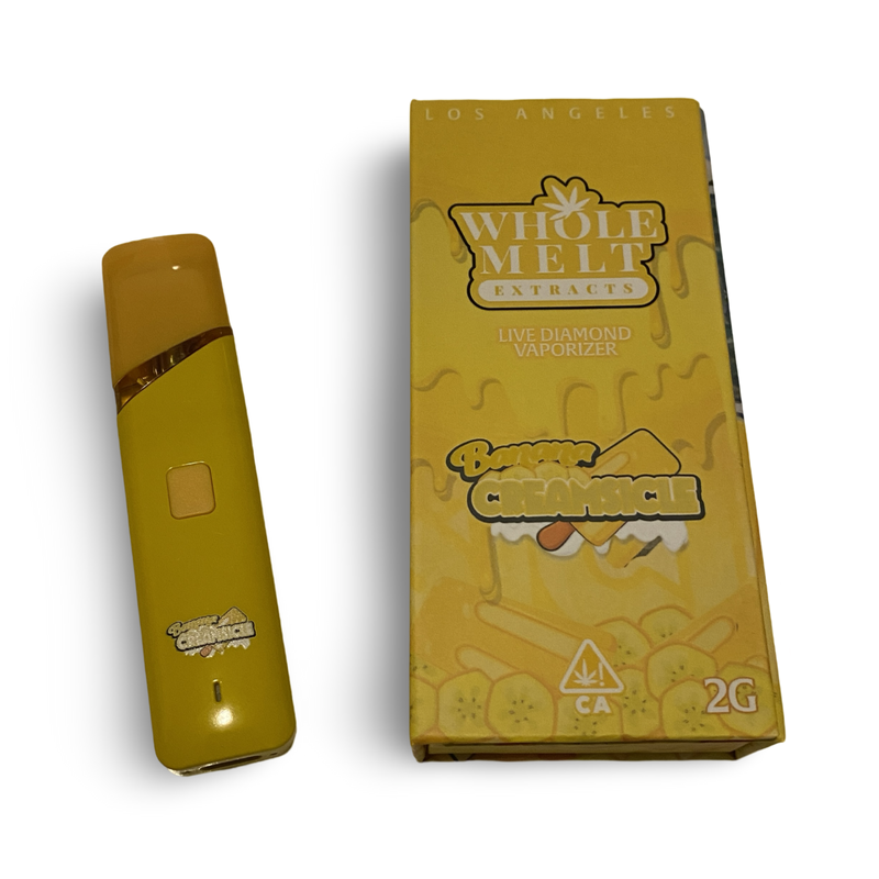 Whole Melt Extracts Liquid Diamond Disposable Vape | 2 Grams, Strain: Banana Creamsicle