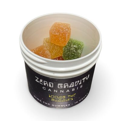Zero Gravity THC Oil Gummies 10MG | 100MG