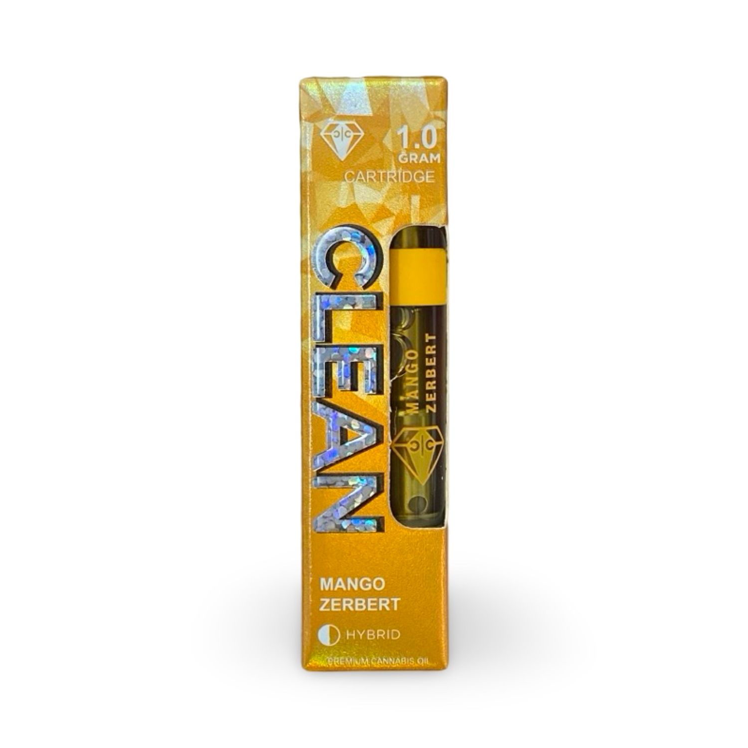 Clean Carts Vape Cartridge – Premium Liquid Diamonds Live Resin 510 Thread Mango Zerbert