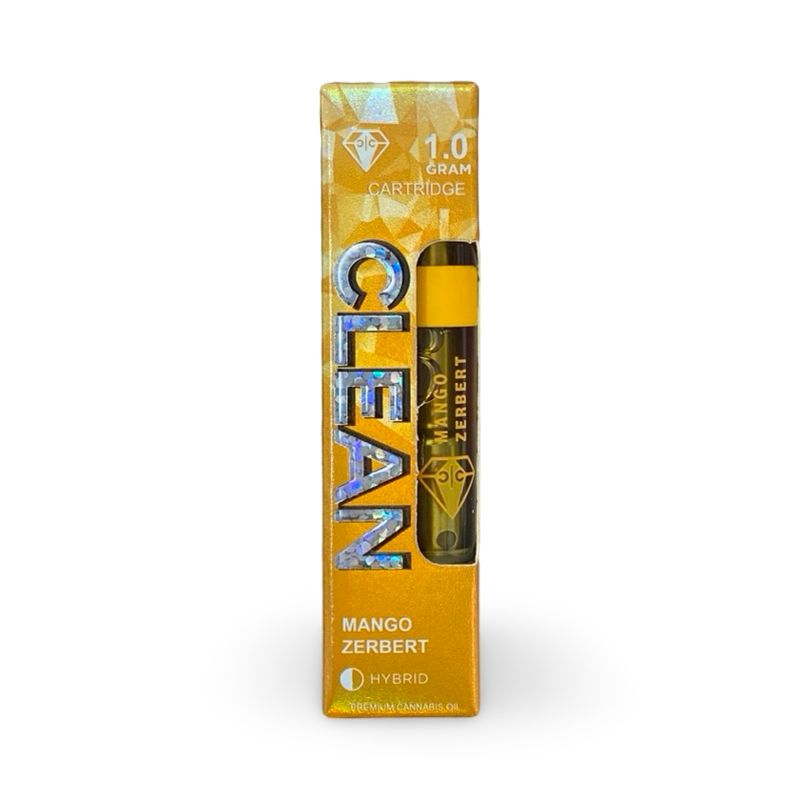 Clean Carts Vape Cartridge – Premium Liquid Diamonds Live Resin 510 Thread Mango Zerbert