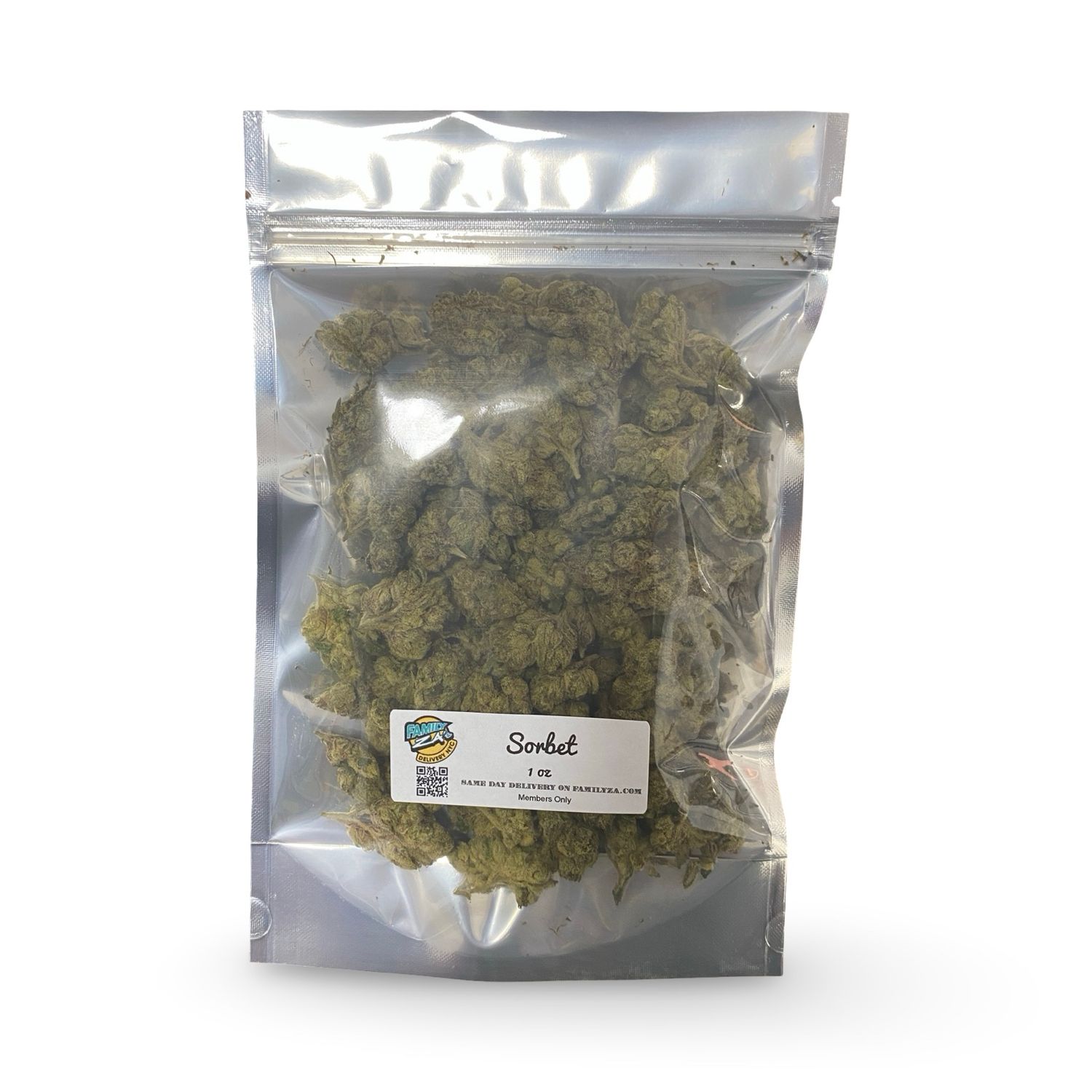 Sorbet Ounce in delivery bag from Family Za