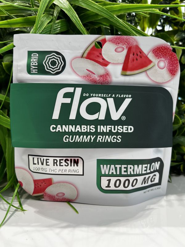 FLAV cannabis infused gummy rings for Same Day NYC Delivery