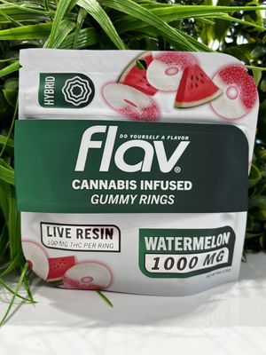 FLAV cannabis infused gummy rings for Same Day NYC Delivery