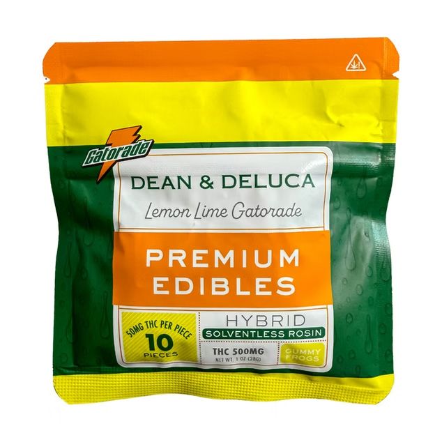 Dean & Deluca Gummies | Lemon Lime Gatorade | Hybrid | 50MG | 500MG