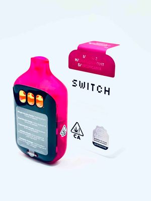 Boutiq Switch V5 Liquid Live Diamonds | Pink-Z Indica | Dragon Fruit Hybrid | Tropicanna Sativa | 2G