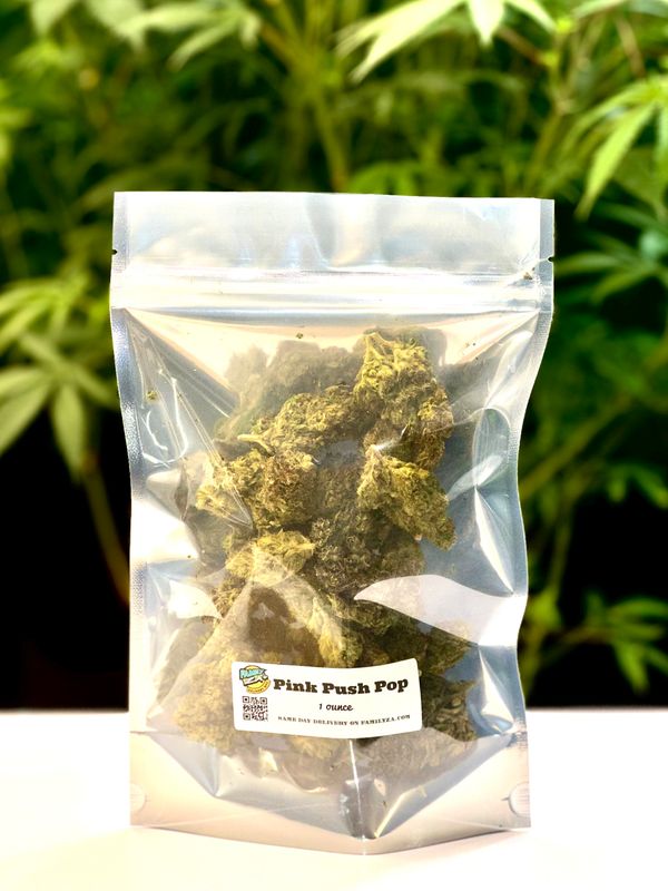 Pink Push Pop | Indica-Hybrid | $100 Gold Ounce Special