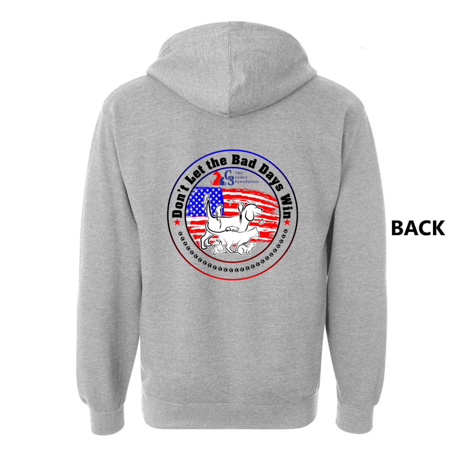 &quot;Don&#39;t Let The Bad Days Win&quot; Hoodie v1