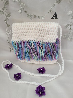 White Cross body Bag