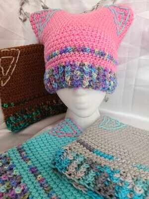 Cat Beanie, Solid Color