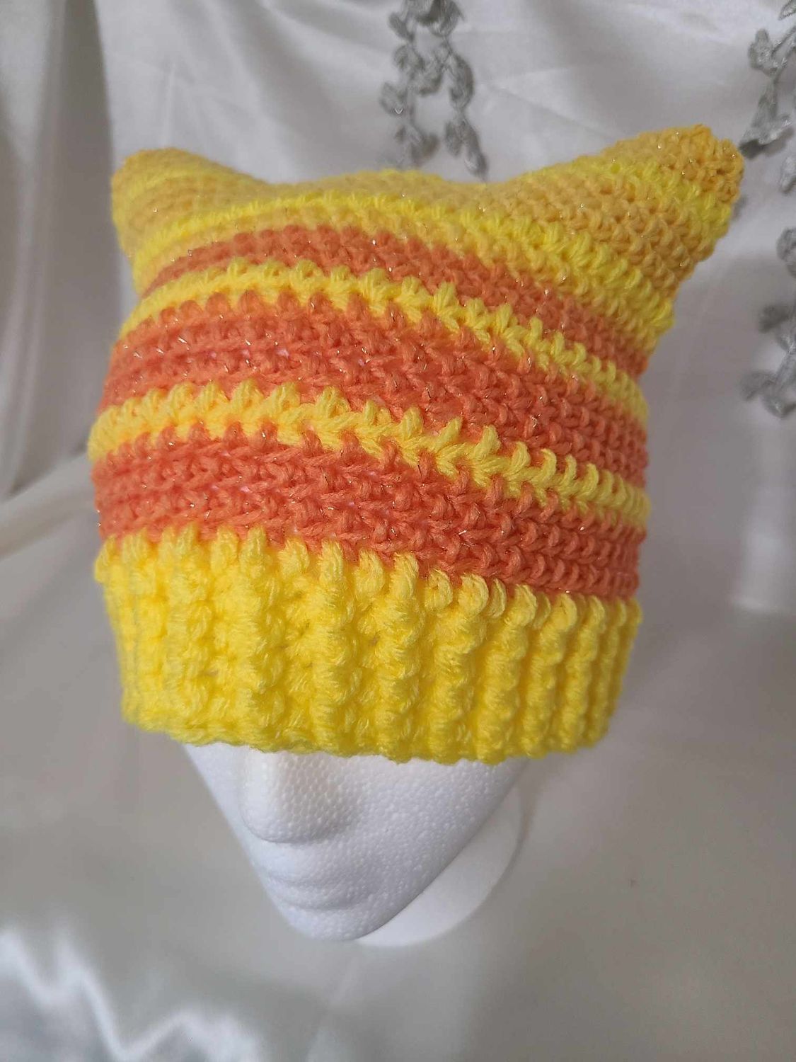 Orange Sparkle with Yellow