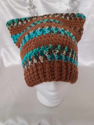 Multicolored with Brown