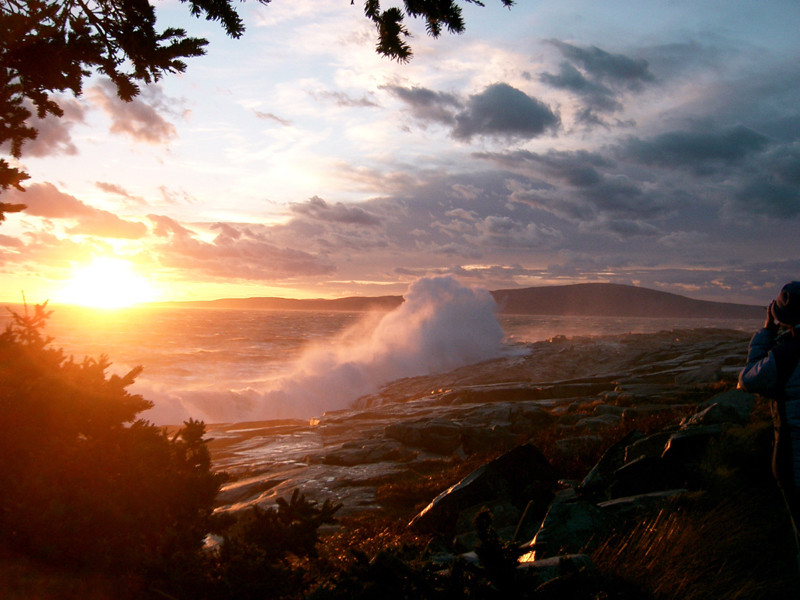 Sunset Waves