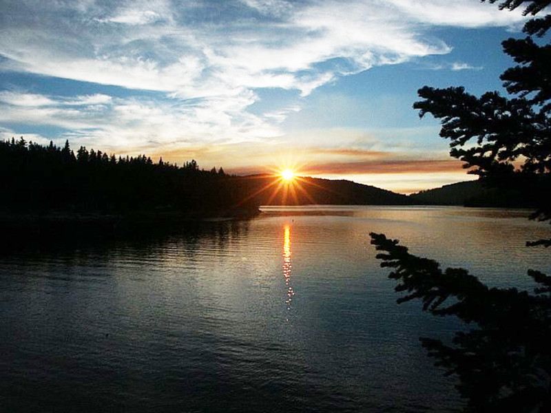 Sunset on Lake