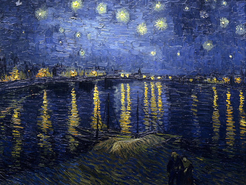 Starry Night over the Rhone-VanGogh