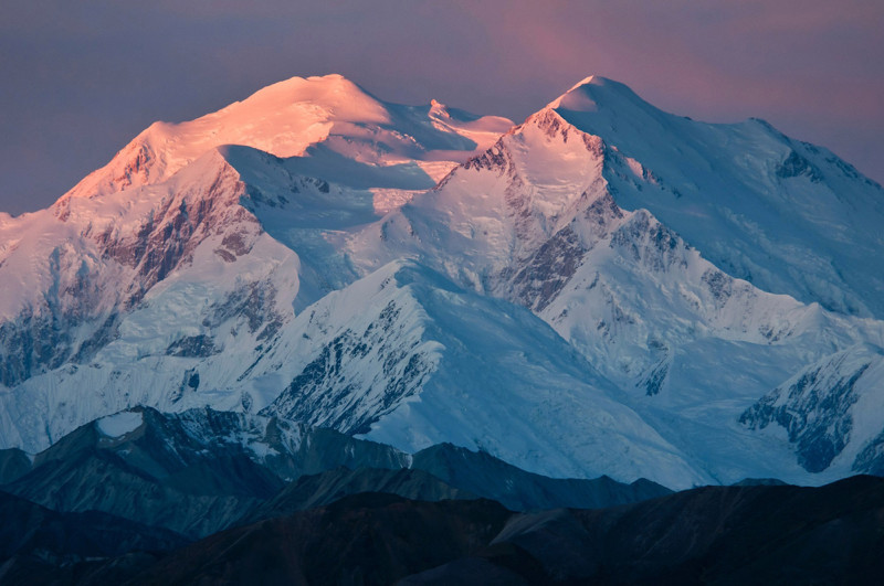 Scenic Mountains at Denali NP