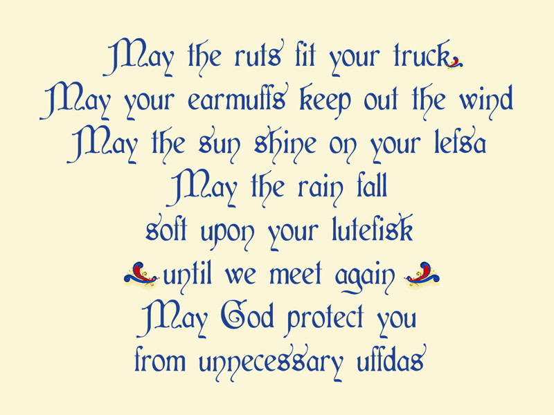 Scandinavian Blessing