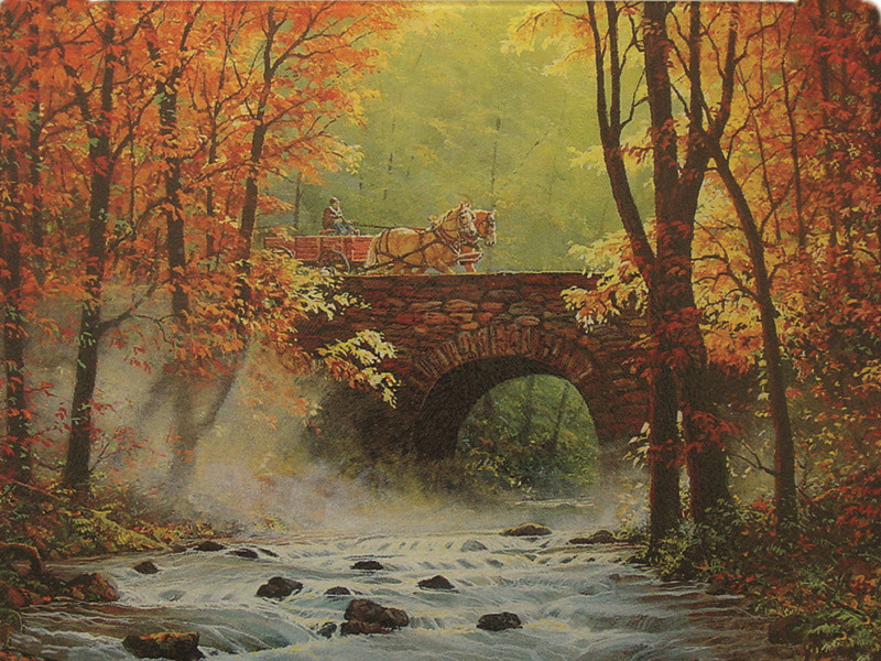 Autumn Bridge