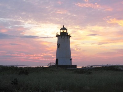 Edgartown Light Dawn Original