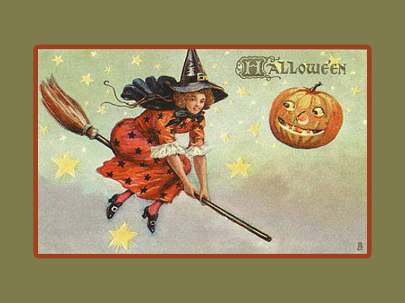 Witch on Broom