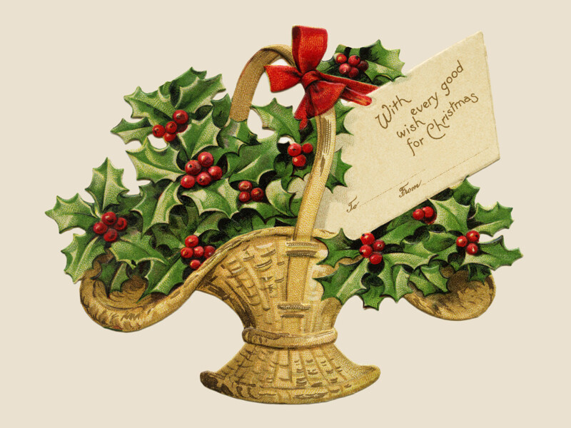 Holly Basket
