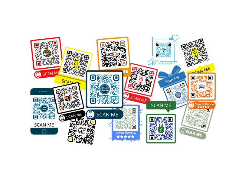 Branded Lifetime Dynamic QR Code