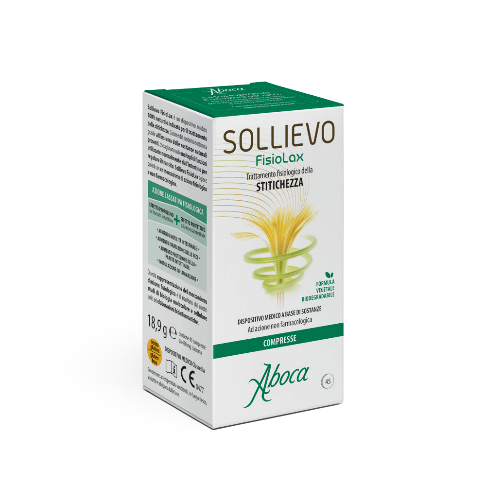 SOLLIEVO FISIOLAX 45 COMPRESSE