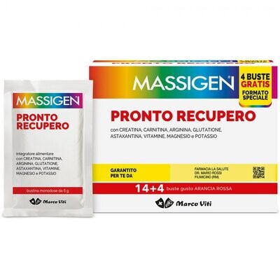 MARCO VITI - MASSIGEN PRONTO RECUPERO - 14+4 BUSTINE
