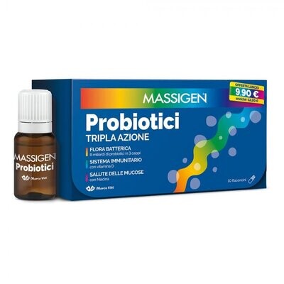 MASSIGEN PROBIOTICI - 10FLX8ML