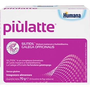 Humana Più Latte 14 Bustine – Integratore per Allattamento