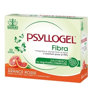 Psyllogel Fibra 20 Bustine Gusto Arancia Rossa – Integratore Benessere Intestinale