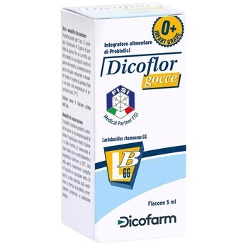 Dicoflor 5 ml Gocce - Integratore Fermenti Lattici