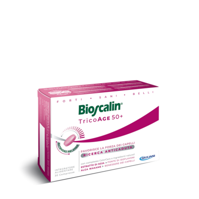 Bioscalin TricoAge 50+ trattamento anticaduta donna 30/60 compresse