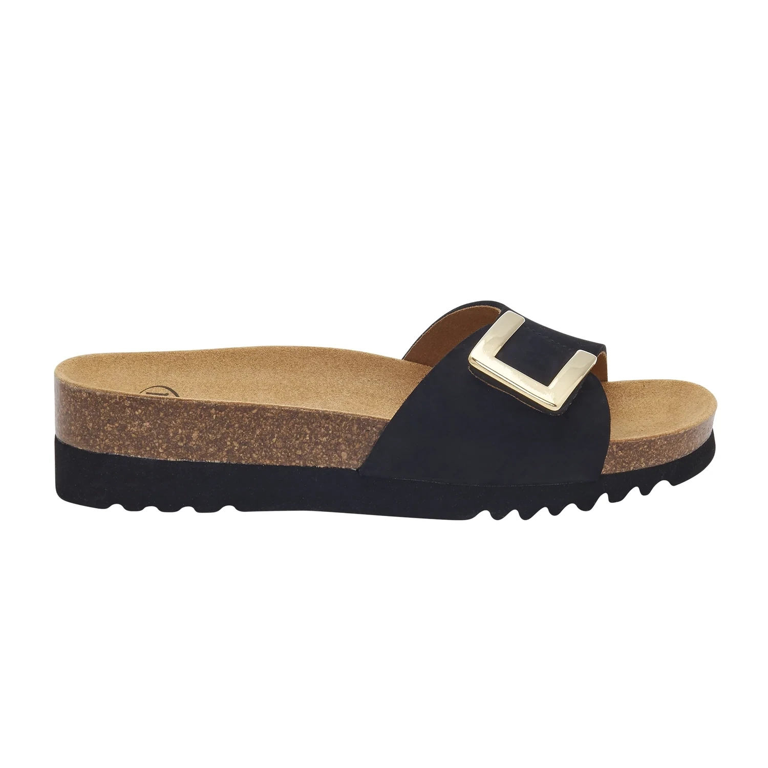 Sandali Nero Monterey Mule