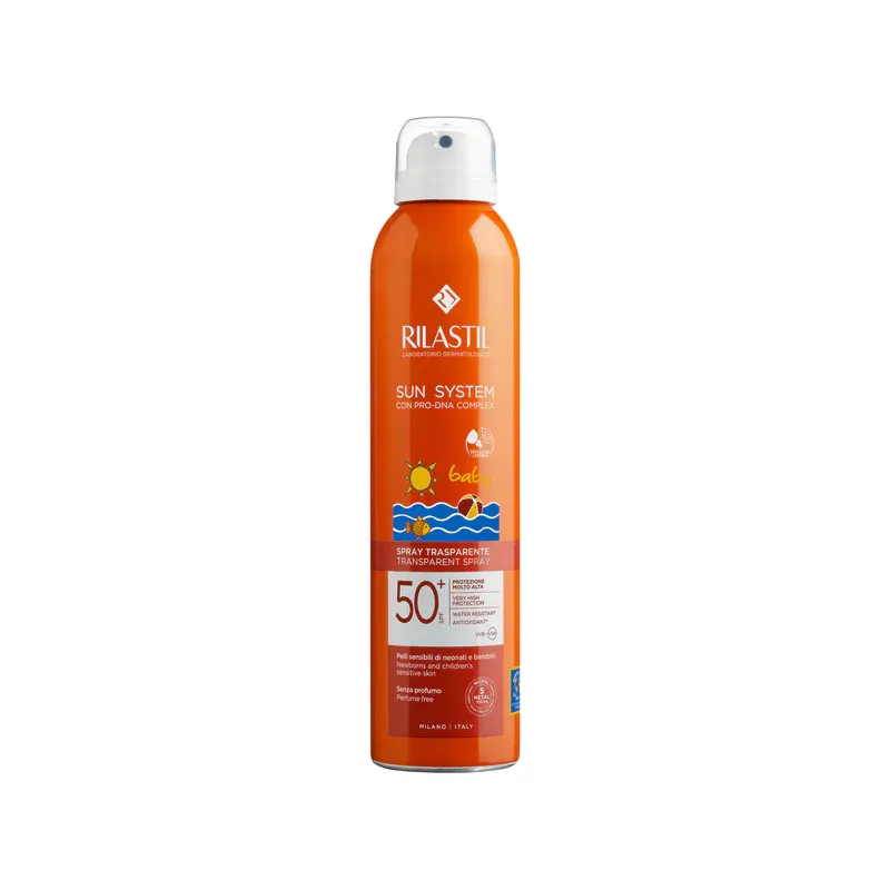 SUN SYSTEM BABY SPRAY TRASPARENTE SPF50+