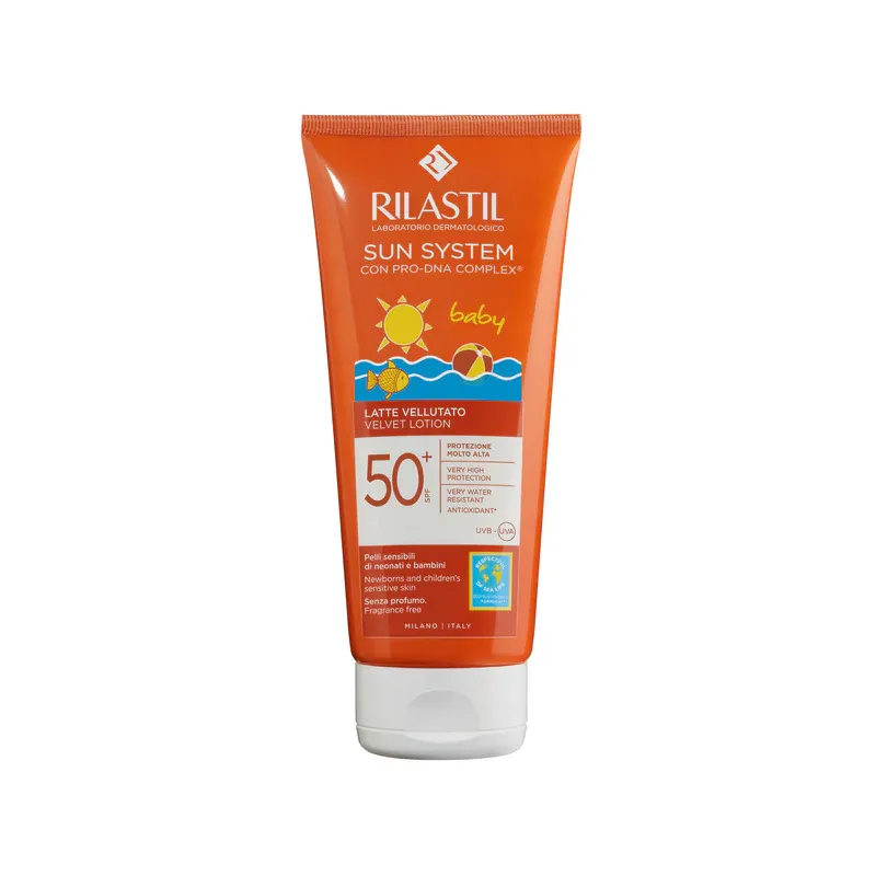 SUN SYSTEM BABY LATTE VELLUTATO SPF50+