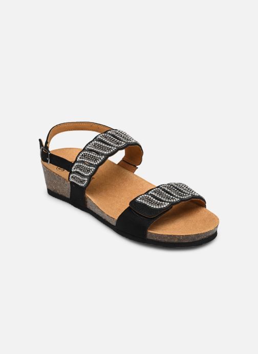DOHA 2 STRAPS SANDAL NERO