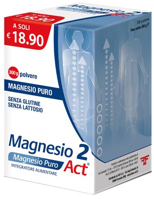 MAGNESIO 2 ACT - MAGNESIO PURO 300g