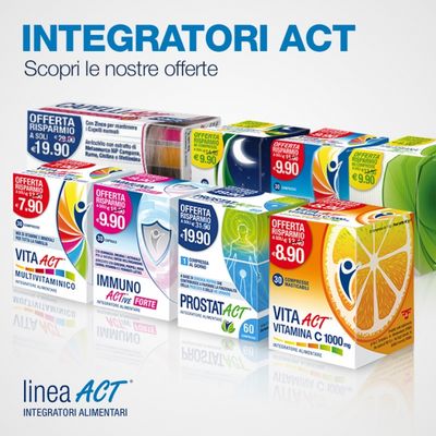 LINEA ACT INTEGRATORI