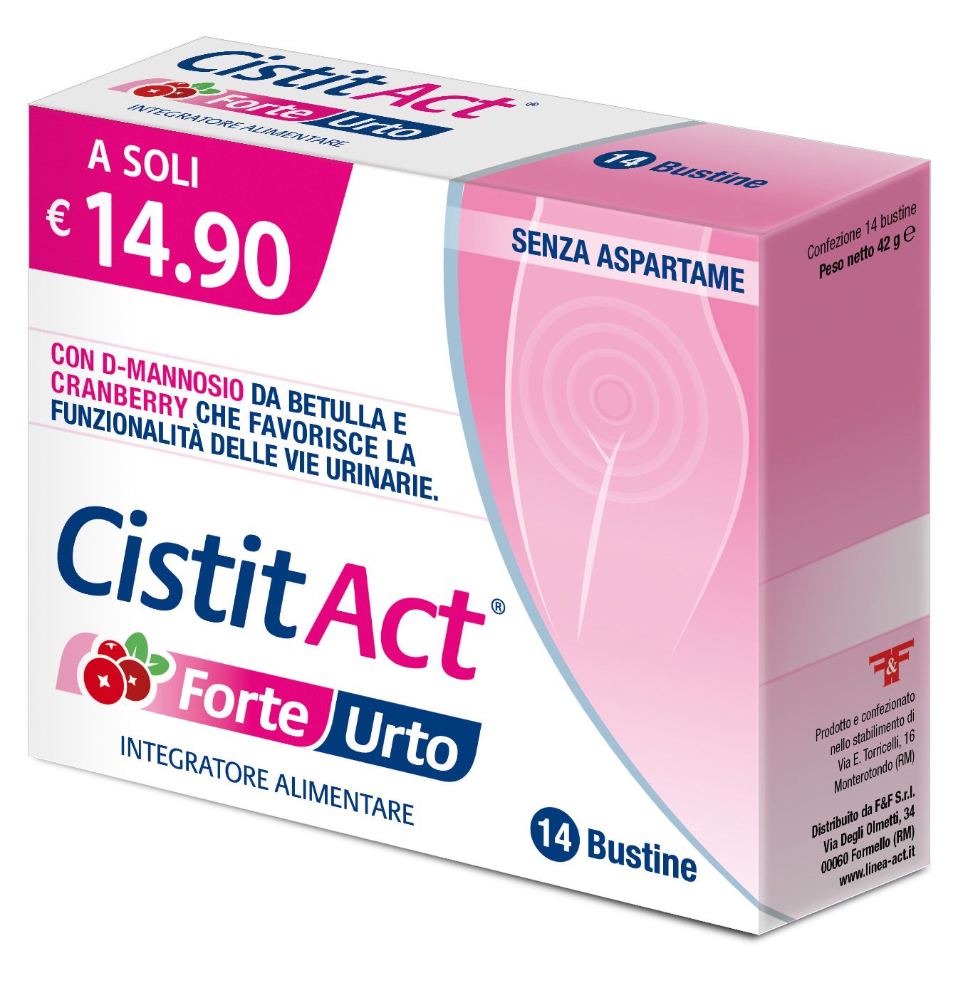 CISTIT ACT FORTE URTO - 14 bustine