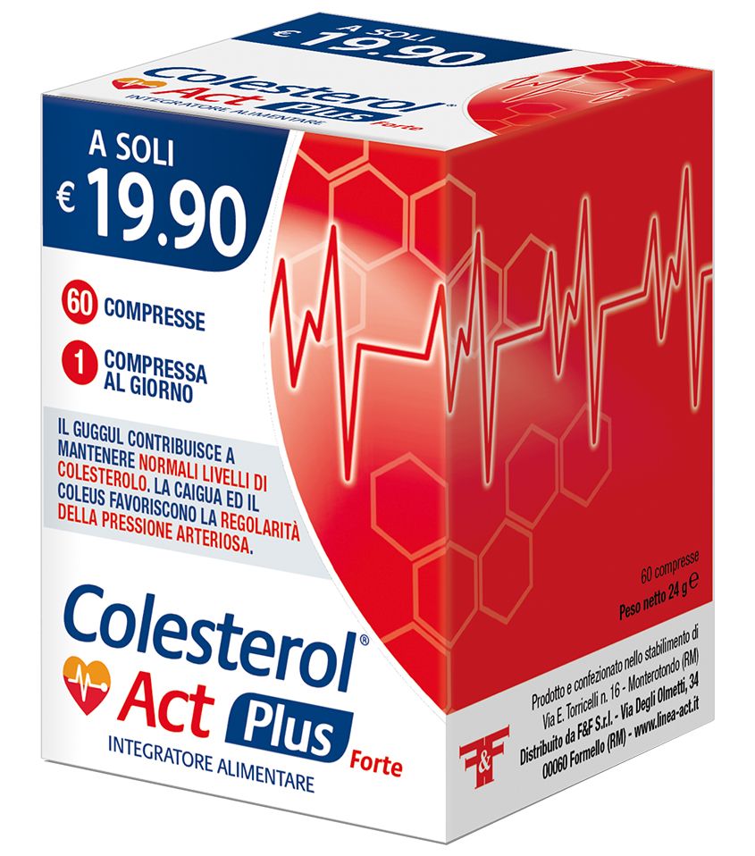 COLESTEROL ACT PLUS FORTE - 60 compresse