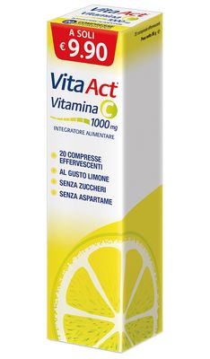 VITA ACT VITAMINA C 1.000mg - compresse effervescenti