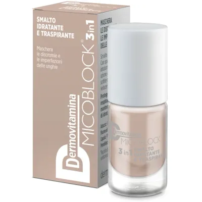 MICOBLOCK 3 IN 1 SMALTO DERMOVITAMINA 5ML