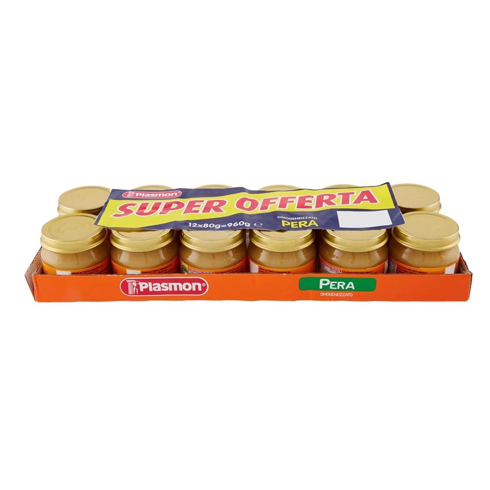 PERA PLASMON 12X80gr