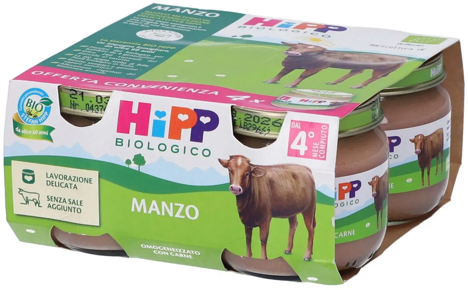 MANZO HIPP 4X80GR