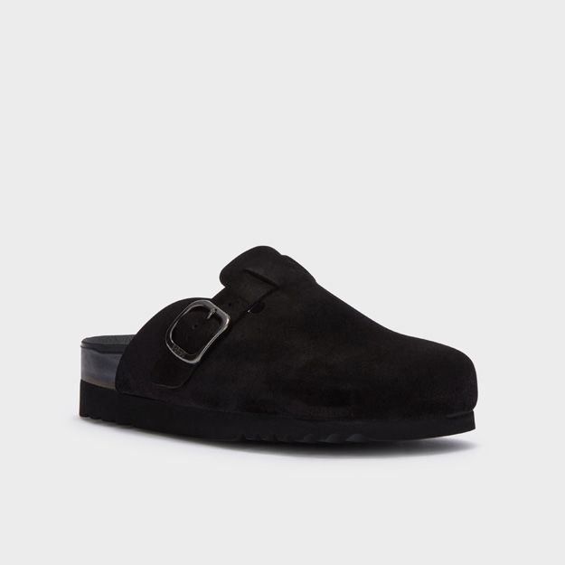 POPPY CLOG BLACK