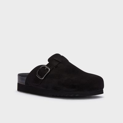 POPPY CLOG BLACK