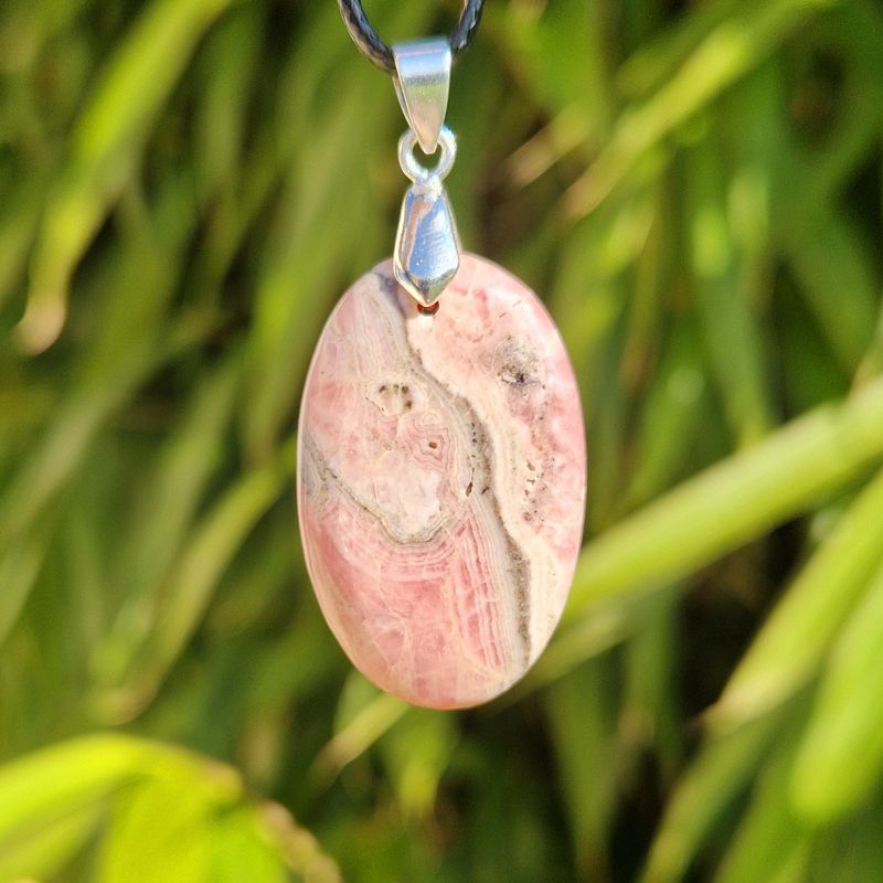 PENDENTIF RHODOCHROSITE
