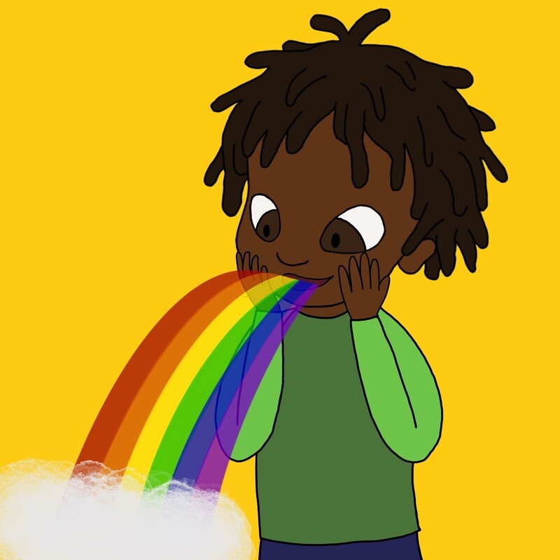 Jah'Mar Eats a Rainbow