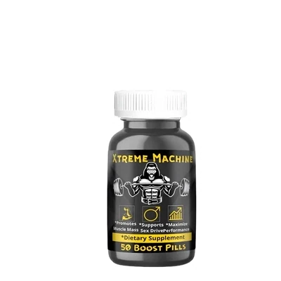 BEST Muscle Boost &quot;Xtreme Machine&quot; Mass Stamina Get Big Thick Performance Pills