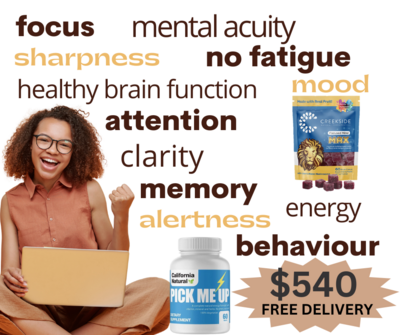 CSEC BUNDLE Focus Max &amp; Pick Me Up